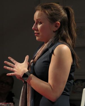 Rachel Collins in "Gabriel: A Polemic" by C. Denby Swanson